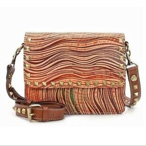 Patricia Nash NWOT Hermosa Stud Leather Crossbody